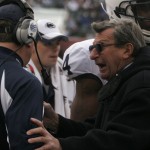 Collegian Photo By: Nathan A. SmithJoe Pa Yells at Bradly